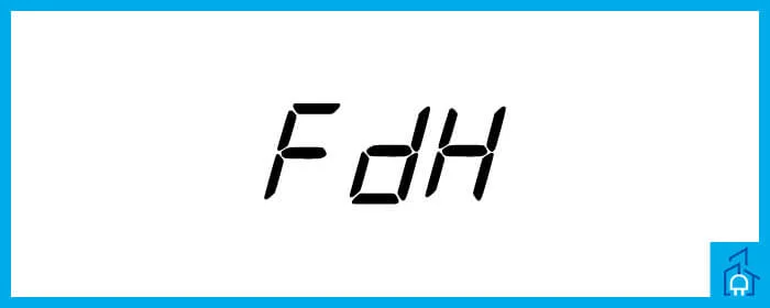 کدخطای F dH در یخچال ال جی