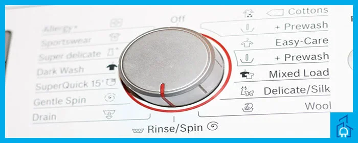 rinse and spine button