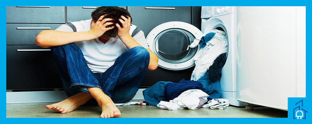 تمیز نشستن لباسها در ماشین لباسشویی
