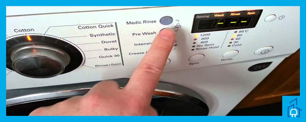 کار نکردن دکمه های ماشین لباسشویی