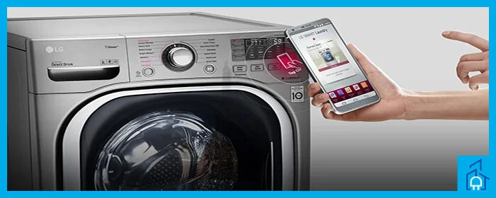عیب یابی ماشین لباسشویی ال جی با موبایل