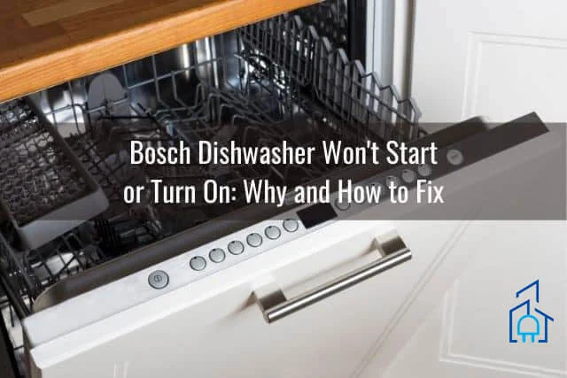 روشن نشدن ظرفشویی بوش