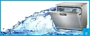 علت جمع شدن آب در ماشین ظرفشویی