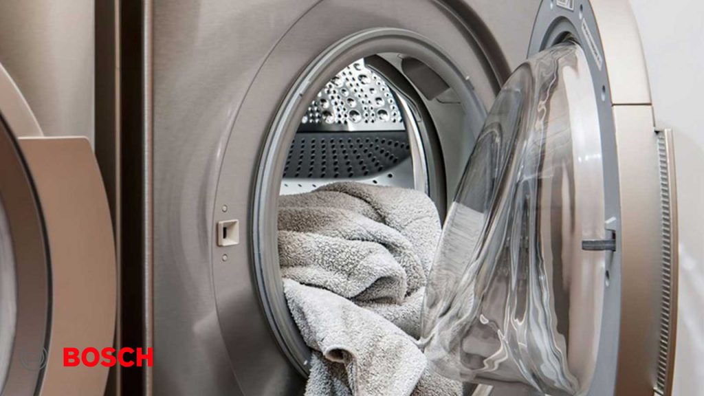 علت خشک نشدن لباس ها در ماشین لباسشویی بوش