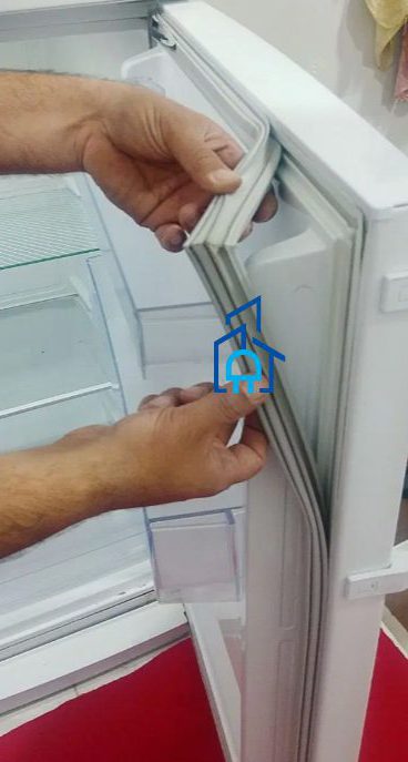 خرابی لاستیک خنک کننده علت یخ زدن لوله مسی پشت یخچال