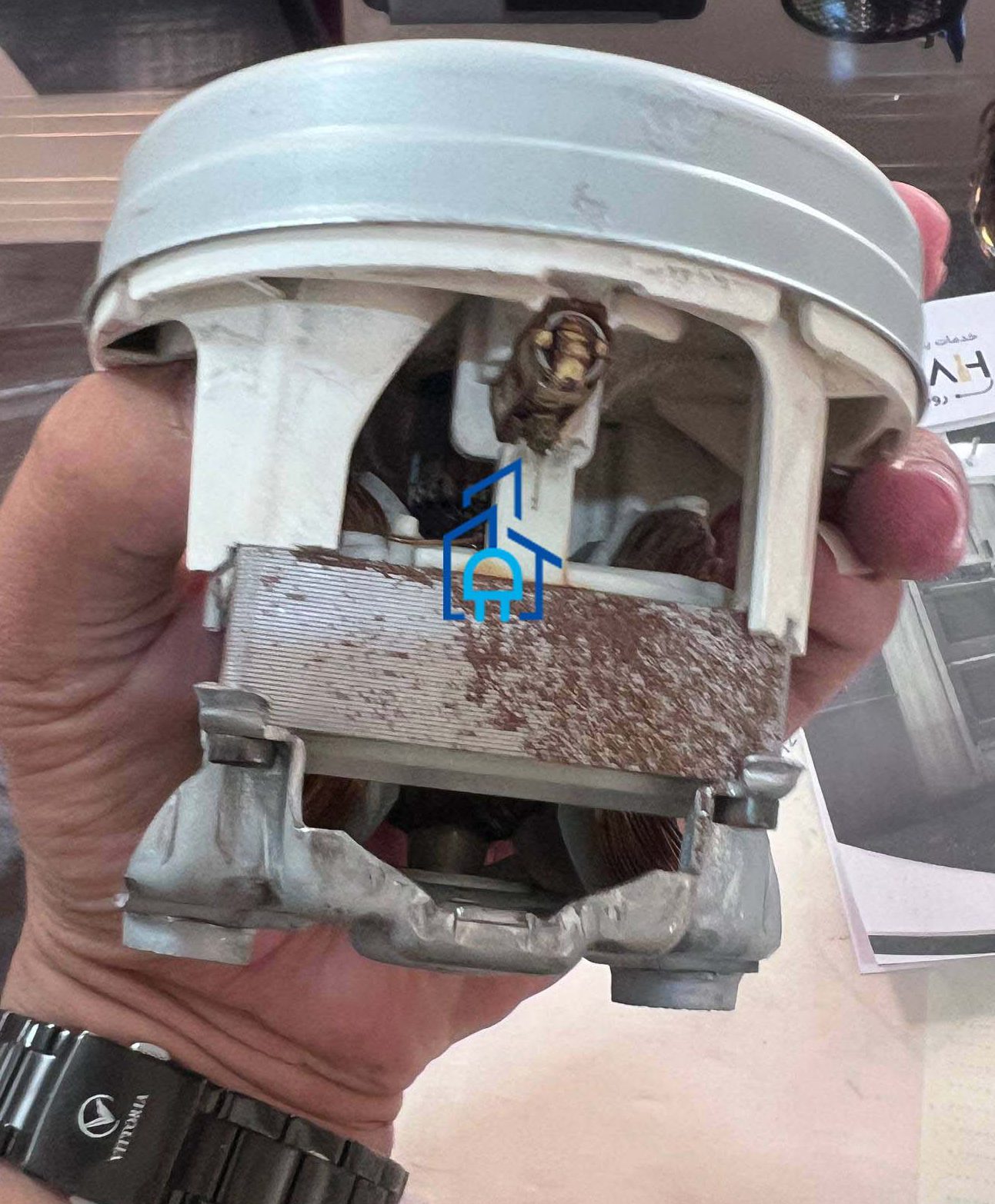 مشکل در موتور جاروبرقی