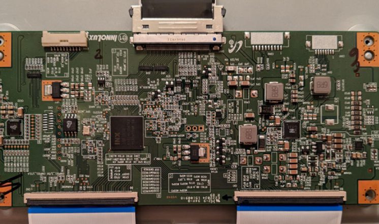 خرابی برد T-Con (Timing Control Board)