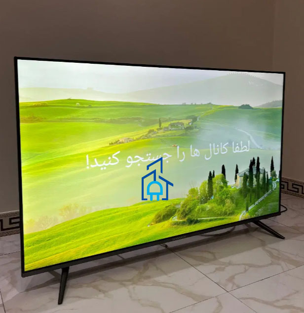 تمیز کردن قاب و بدنه تلویزیون