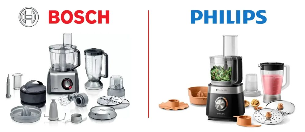 مقایسه غذاساز فیلیپس و بوش کدام بهتر است؟